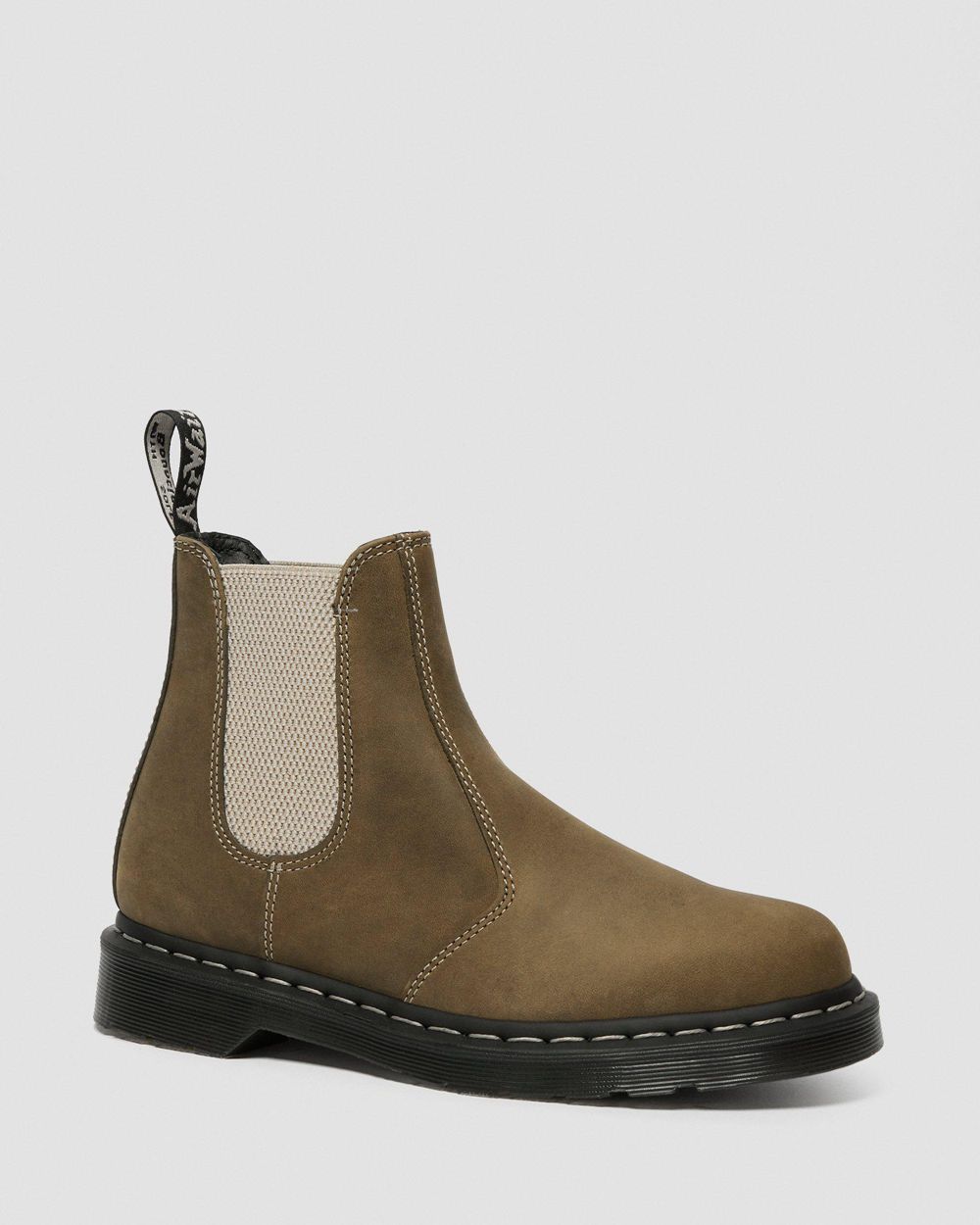 Dr Martens 2976 Pop Wildhorse Kožené Chelsea Boots Damske ( Zelene ) SK 374-DIONXG